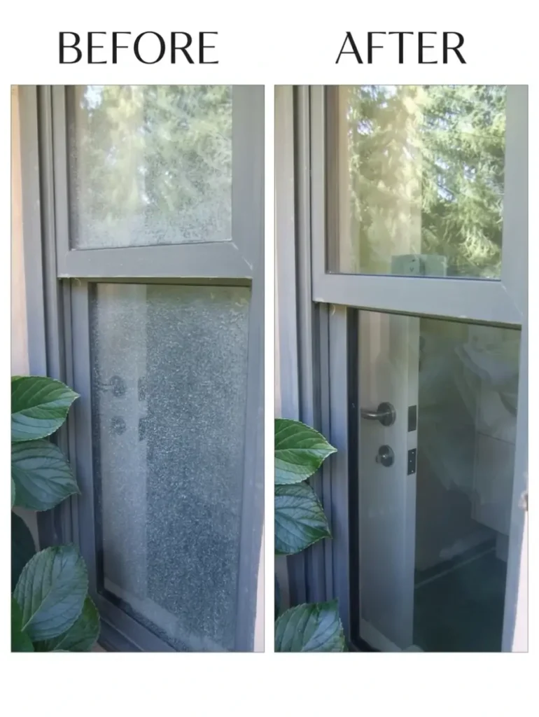 hard water stain removed our work