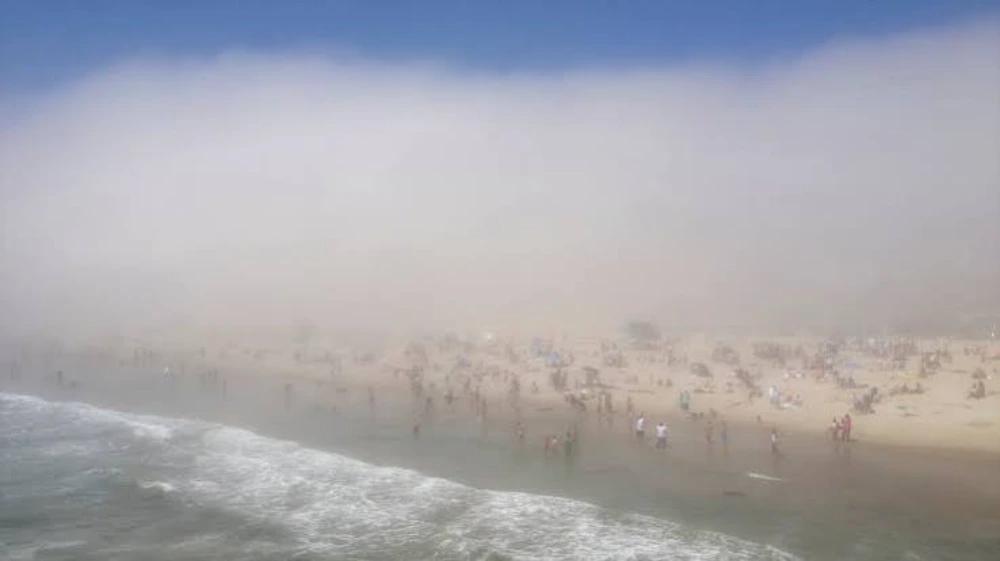 June Gloom in San Clemente, Southern California