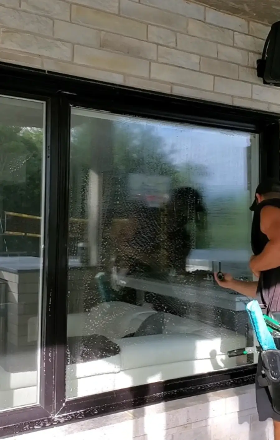 Post-construction window cleaning in San Clemente