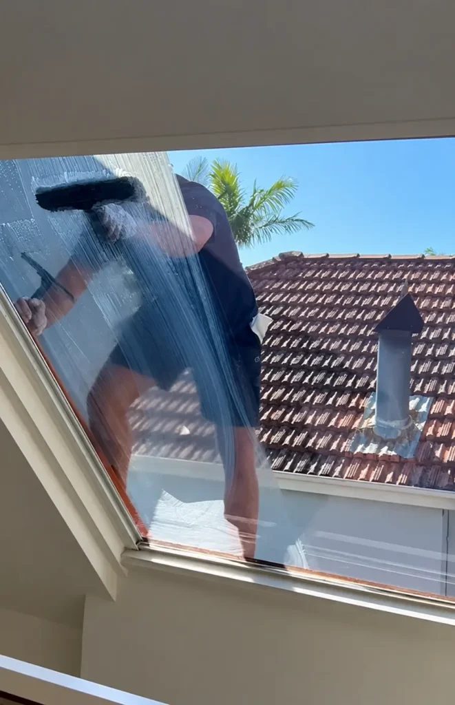 skylights getting cleaning