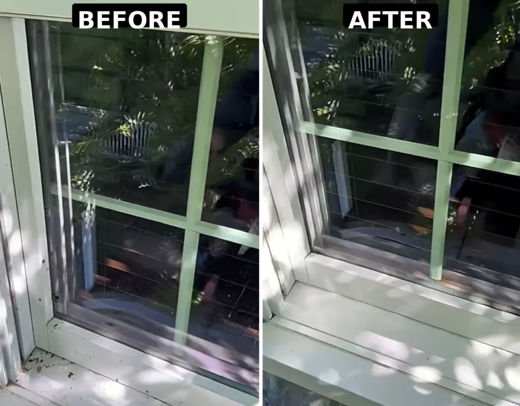 HOA compliance window cleaning Talega before after