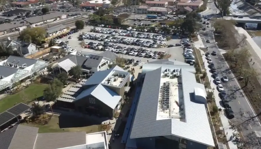 Overview of San Juan Capistrano Riverside Marketplace