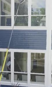 window cleaning Marblehead, CA with waterfed carbon pole